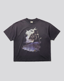 SLOW EVENING BOXY T-SHIRT WASHED GREY